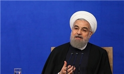 روحانی در جمع علما و برگزیدگان سمنان: برجام فقط درها را باز کرده است؛ تحرک باید از مردم باشد/آثار حقوقی و سیاسی جنگ همچنان باقی است/ دولت یعنی نفت، مالیات و عوارض