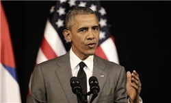 اوباما: ایران نیازی به استفاده از دلار در معاملات خارجی ندارد/تهران برای دیدن اثرات رفع تحریم رفتارش را تغییر دهد