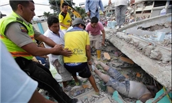 شمار قربانیان زلزله ۷٫۸ ریشتری اکوادور به ۲۳۸ نفر افزایش یافت