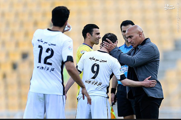 عکس/ خوش و بش جالب منصوریان با خلعتبری