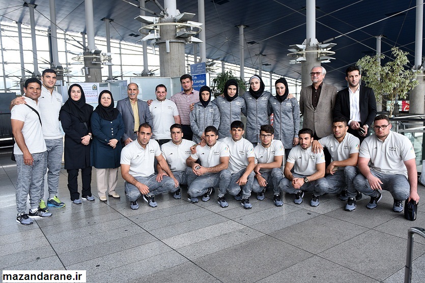 اعزام کاروان تیم های ملی جودو به رقابتهای قهرمانی آسیا از لنز دوربین علی کاوه