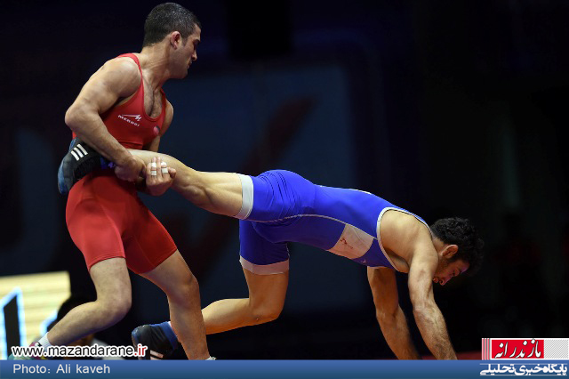 مسابقات انتخابی تیم‌ملی کشتی آزاد و فرنگی از لنز دوربین علی کاوه