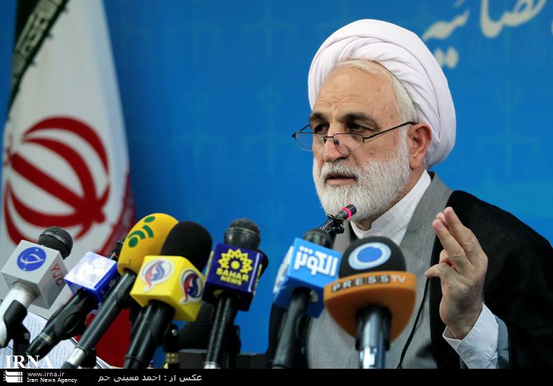 حجت الاسلام محسنی اژه‌ای: بهرامی رئیس دیوان عدالت شد/پزشکی قانونی درباره مهدی هاشمی تصمیم می‌گیرد/ زنجانی لیست اموال نداده‌است/کیفرخواست ۴۸ متهم پرونده سفارت عربستان