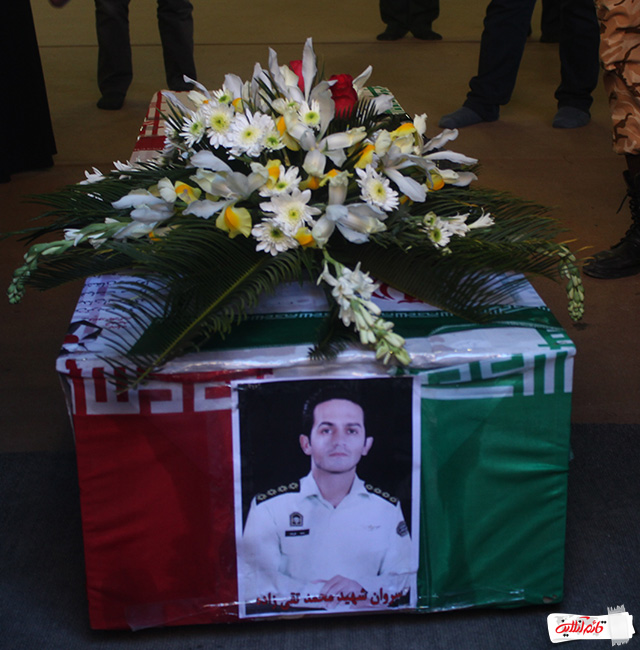 تشییع باشکوه پیکر شهید تقی‌زاده در قائم‌شهر/تصاویر