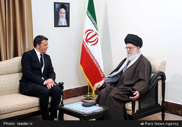 رهبر انقلاب در دیدار نخست‌وزیر ایتالیا: مشکل رفت‌وآمدهای اروپایی‌ها محسوس نبودن نتایج مذاکرات است/ آمریکا طرف‌های مقابل را از همکاری با ایران می‌ترساند