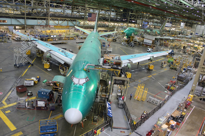 عکس/ در کارخانه بوئینگ چه می‌گذرد؟