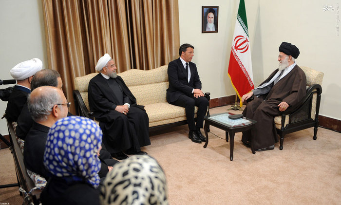 عکس/ دیدار نخست وزیر ایتالیا با رهبر انقلاب