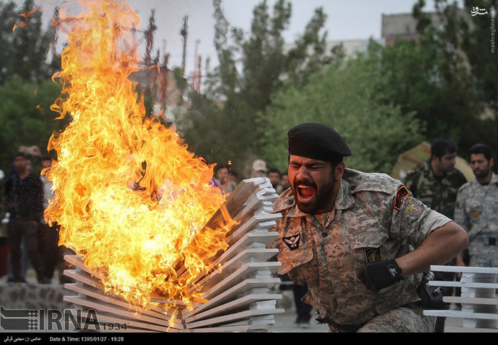 عکس/ رزمایش راهیان بیت‌المقدس در طبس