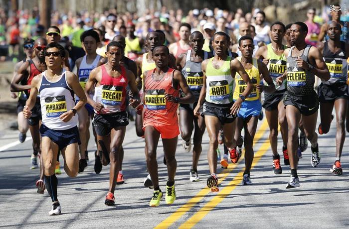 عکس/ ماراتن سی هزار نفری بوستون