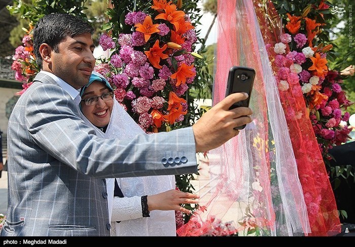 عکس/ ازدواج ۲۷۰زوج دانشجو در دانشگاه تهران