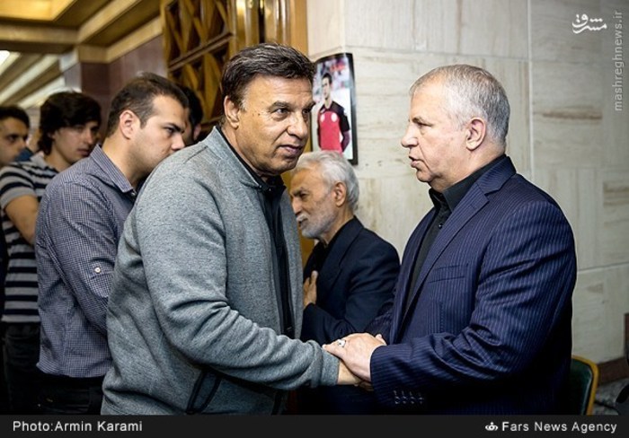 عکس/ چهره‌ها در مجلس ترحیم مهرداد اولادی