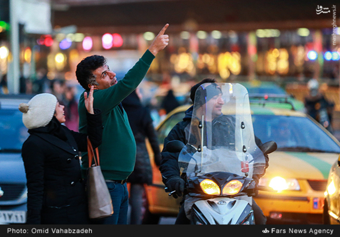 شلیک ضدهوایی در مرکز تهران و واکنش مردم