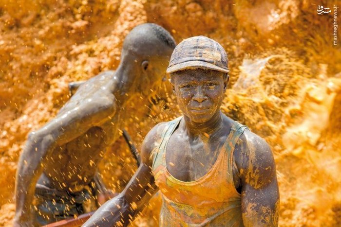 استخراج طلا در غنا