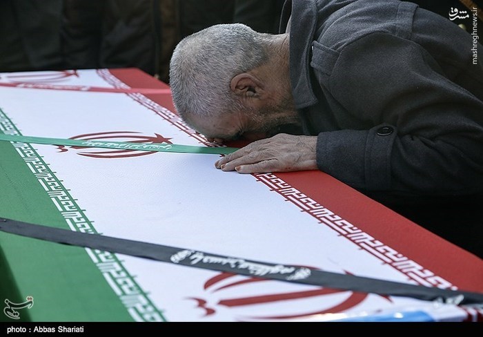 تشییع پیکر شهید علی احمد نژاد