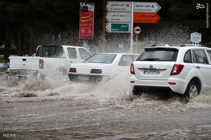 برف و باران سراسر ایران را فرا گرفت