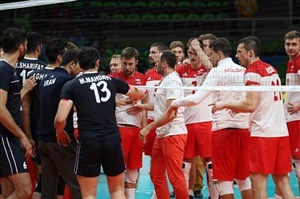 مصاف تیم ملی والیبال با لهستان و اسلوونی