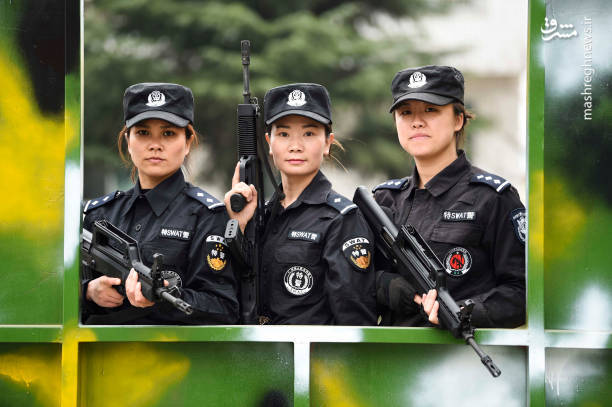 دوره‌های آموزشی یگان زنان پلیس چین