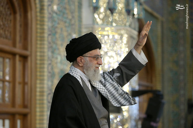 سخنرانی رهبر معظم انقلاب در حرم رضوی