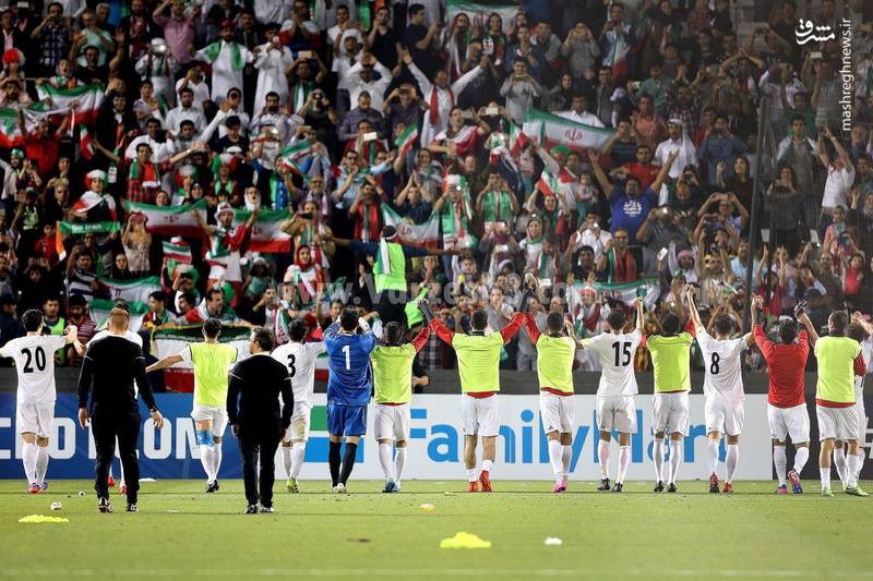 عکس‌های تماشایی جشن تیم ملی ایران در دوحه
