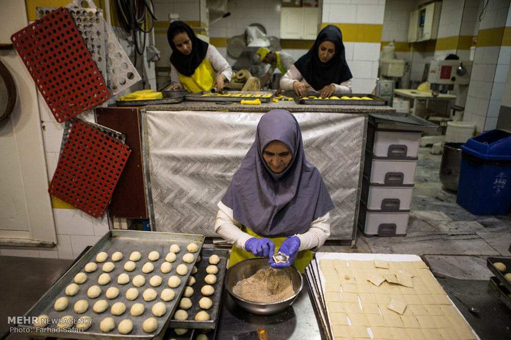 کارگاه پخت شیرینی سنتی‎