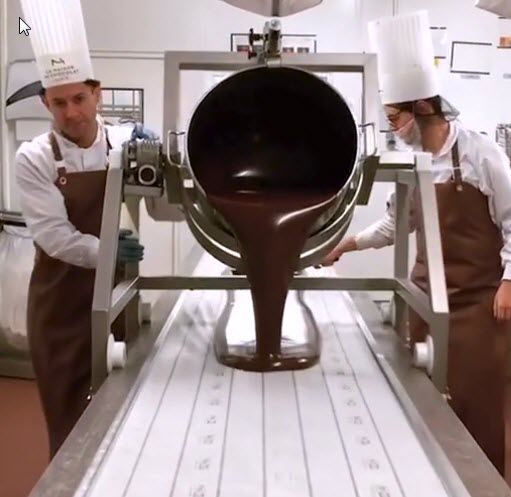 در کارخانه شکلات سازی چه می گذرد؟+فیلم