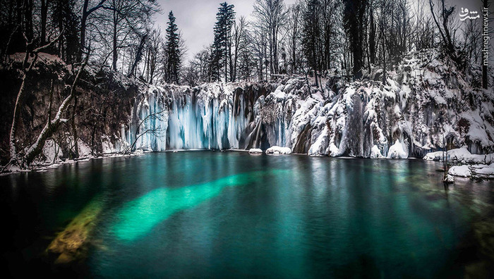 دریاچه‌ای زیبا در کرواسی