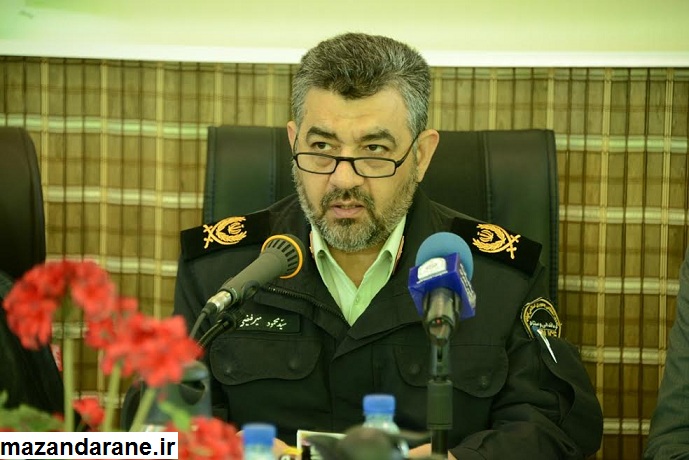 فعالیت یک هزار گشت پلیس در برقراری نظم و امنیت نوروز در مازندران