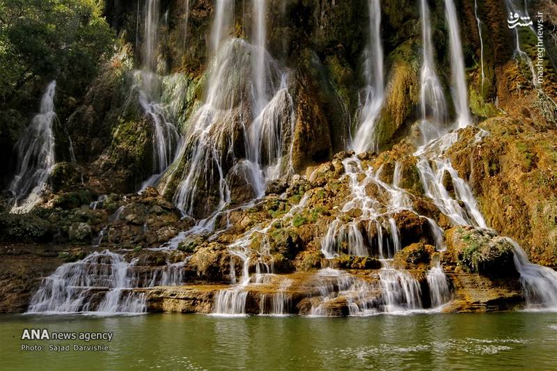 آبشار زیبای بیشه لرستان