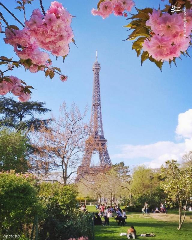 چهره بهاری پاریس