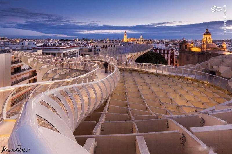 بزرگترین سازه چوبی دنیا