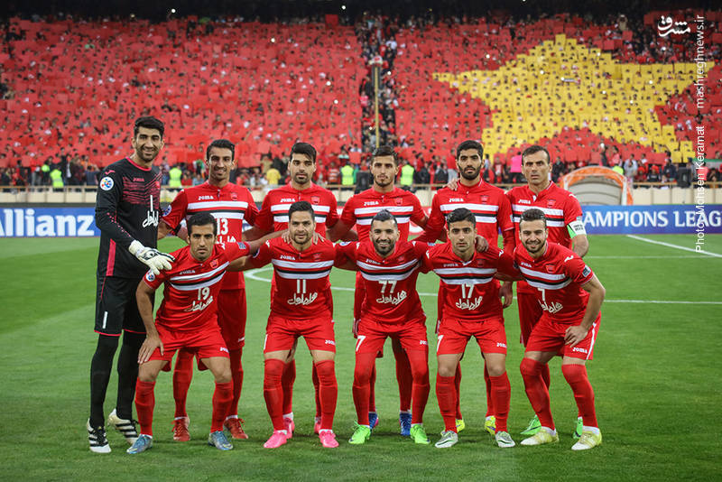 دیدار تیم‌های پرسپولیس و الریان