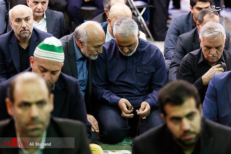 حضور چهره ها در مراسم بزرگداشت سردار دانشیار