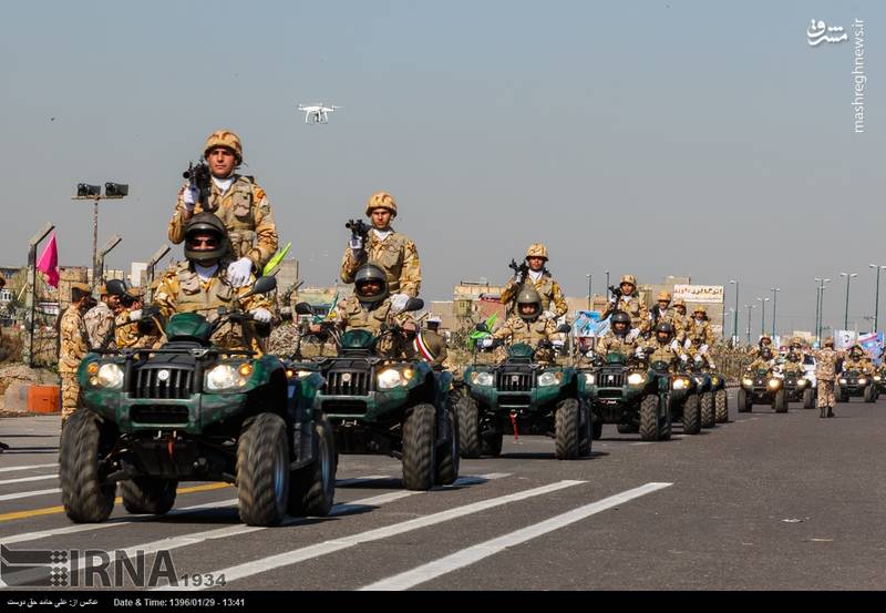 رژه روز ارتش جمهوری اسلامی ایران در استانها