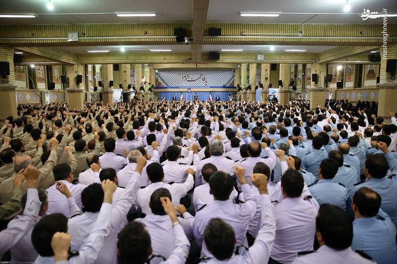 دیدار فرماندهان ارتش با رهبر انقلاب