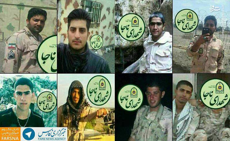 شهادت ۹ نفر از مأموران هنگ مرزی میرجاوه در درگیری با اشرار مسلح