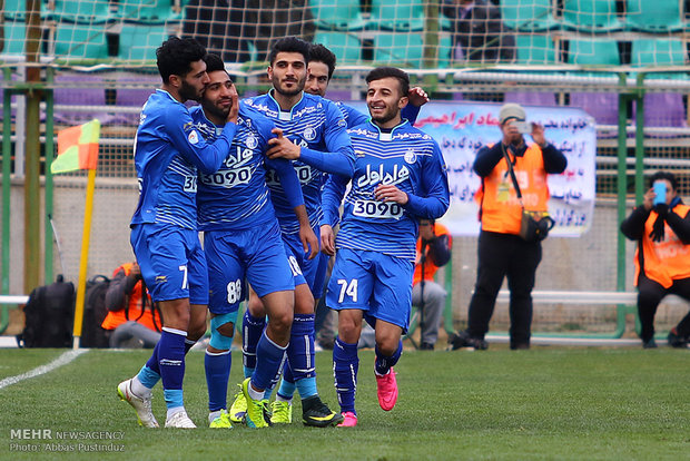 آسمان استقلال آبی‌تر از همیشه شد/ صعود آبی‌ها به رده دوم جدول