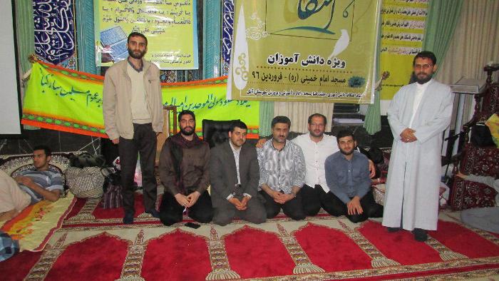 لحظات ناب بندگی خدا در محافل معنوی اعتکاف مساجد آمل+گزارش تصویری