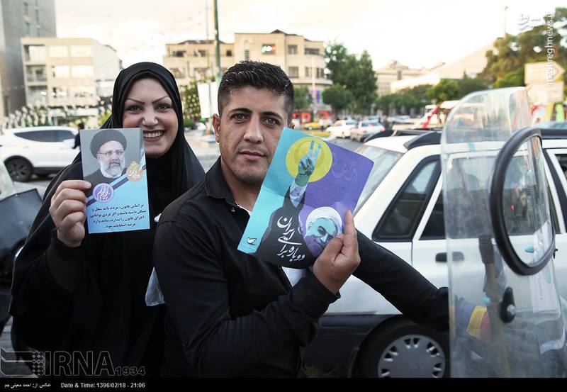 تبلیغات میدانی نامزدهای انتخابات