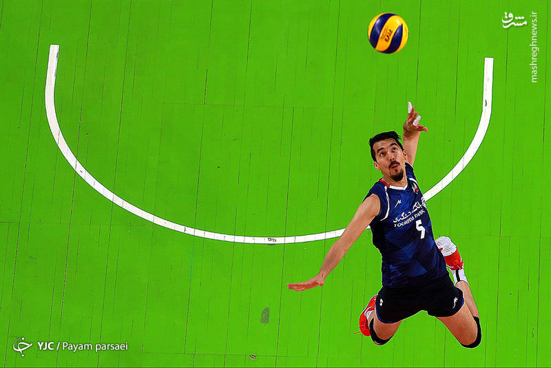 دومین دیدار تدارکاتی تیم‌های والیبال ایران و اسلوونی