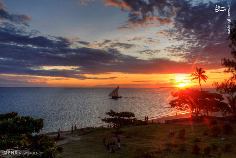 غروب آفتاب در گوشه و کنار جهان‎