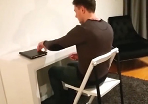 خلاقیت در طراحی میز و صندلی + فیلم