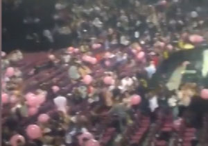 وحشت مردم از وقوع انفجار مهیب در کنسرت منچستر + فیلم