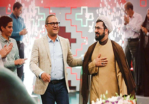 دعای حجت الاسلام سرلک برای پدر شدن رامبد + فیلم