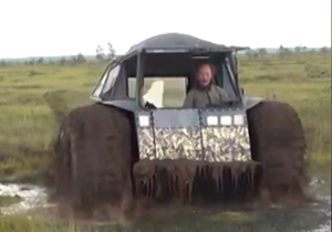 خودرویی که هیچ مانعی سد راهش نیست + فیلم