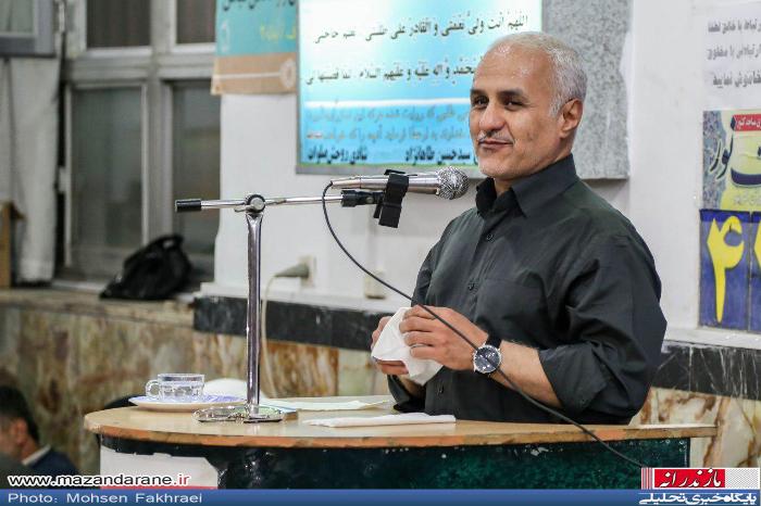 سخنرانی حسن عباسی در اجتماع عظیم انقلابیون آمل