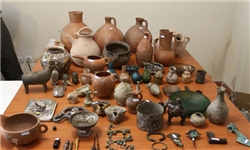 کشف و ضبط اشیاء تاریخی متعلق به دوران ساسانی و پیش از میلاد