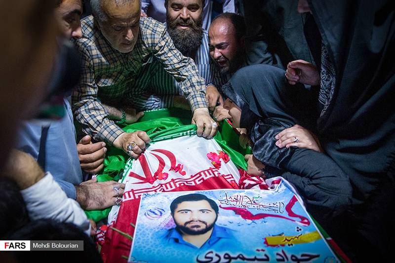 وداع با شهدای حادثه تروریستی مجلس