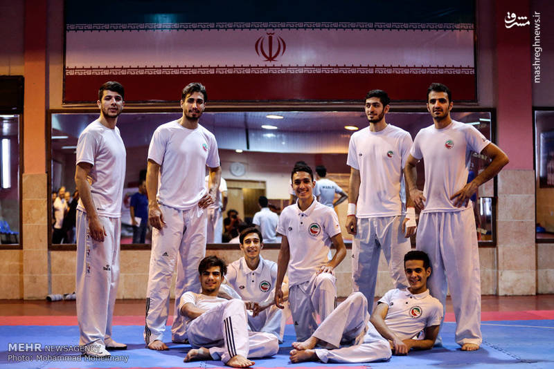 تمرین تیم ملی تکواندو