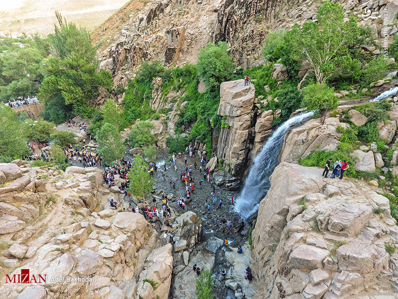 مسافران نوروزی در گنجنامه همدان
