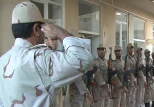 برقراری امنیت توسط مرزبانان در آخرین نقطه از خاک کشور + فیلم